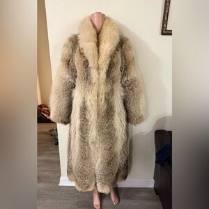 Terzako Furs Coyote Fur Coat